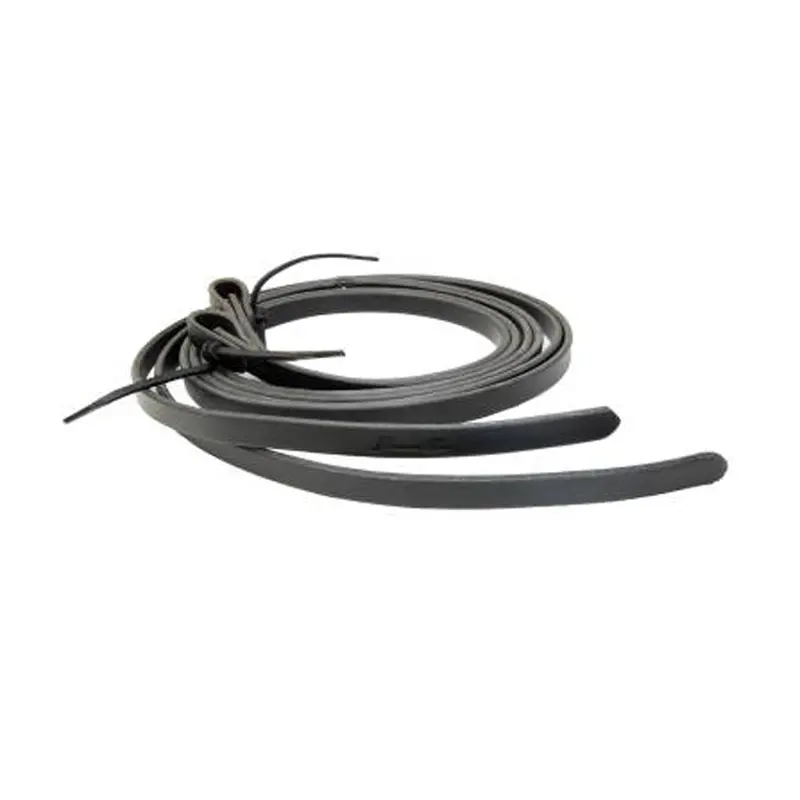 7062Bla Professionals Choice Black Latigo Split Rein 1