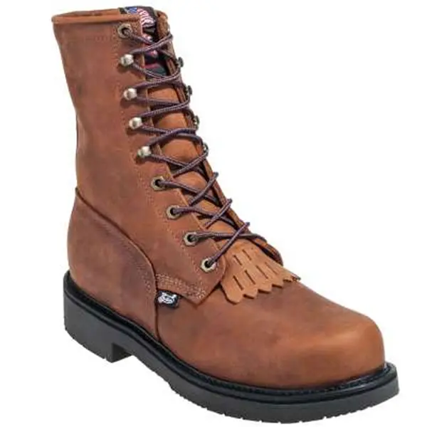 760 Justin Men's Aged Bark Lacer Work Boot 1