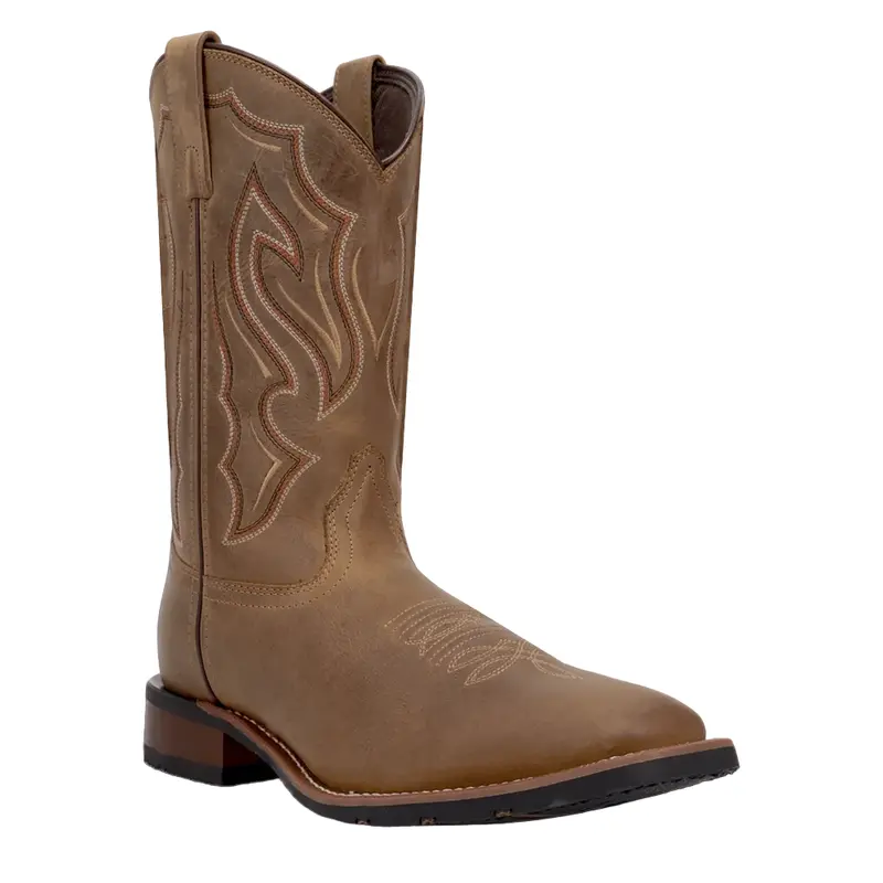 8041 Laredo Men's Trailblazer Cowboy Certified Western Cowboy Boot - Tan 1