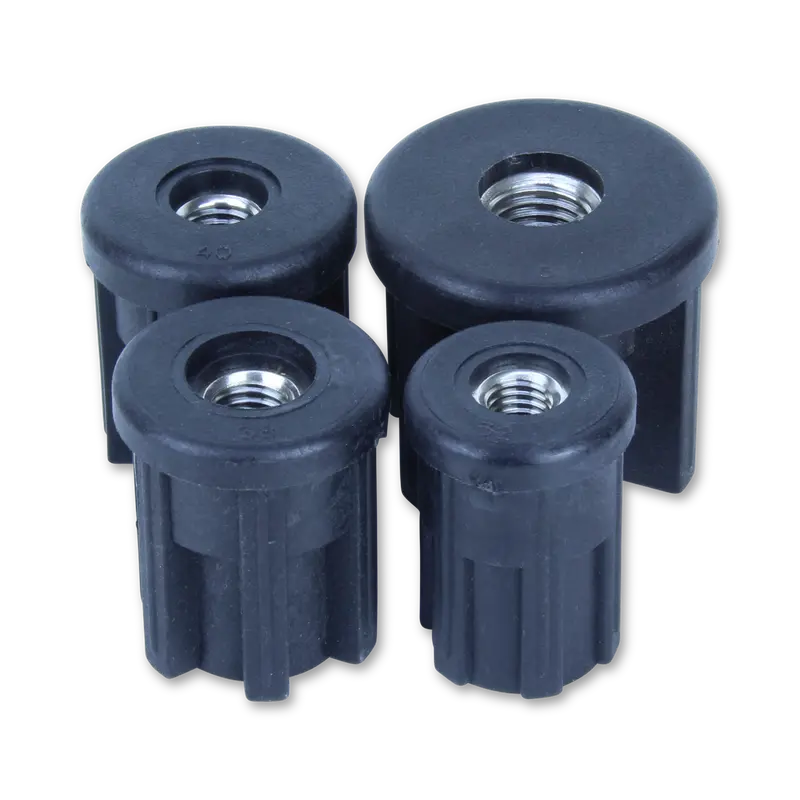 81/38/M12 - 38Mm Round Stainless Steel Threaded Tube Insert 1