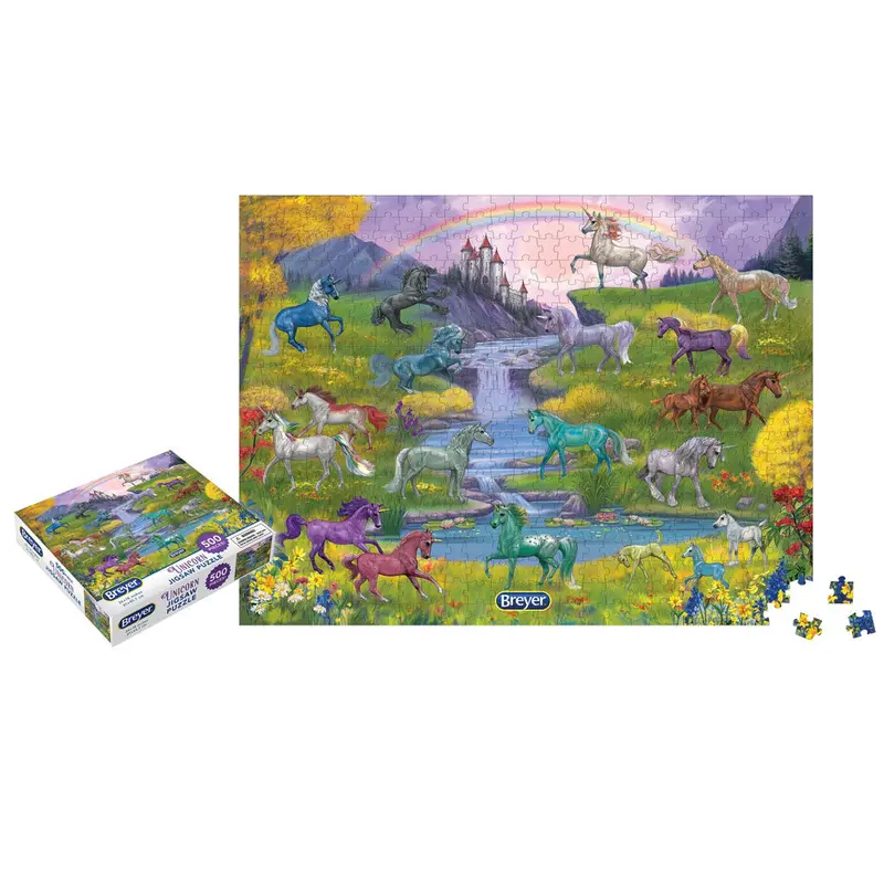 8506 Breyer Unicorn Jigsaw Puzzle 1