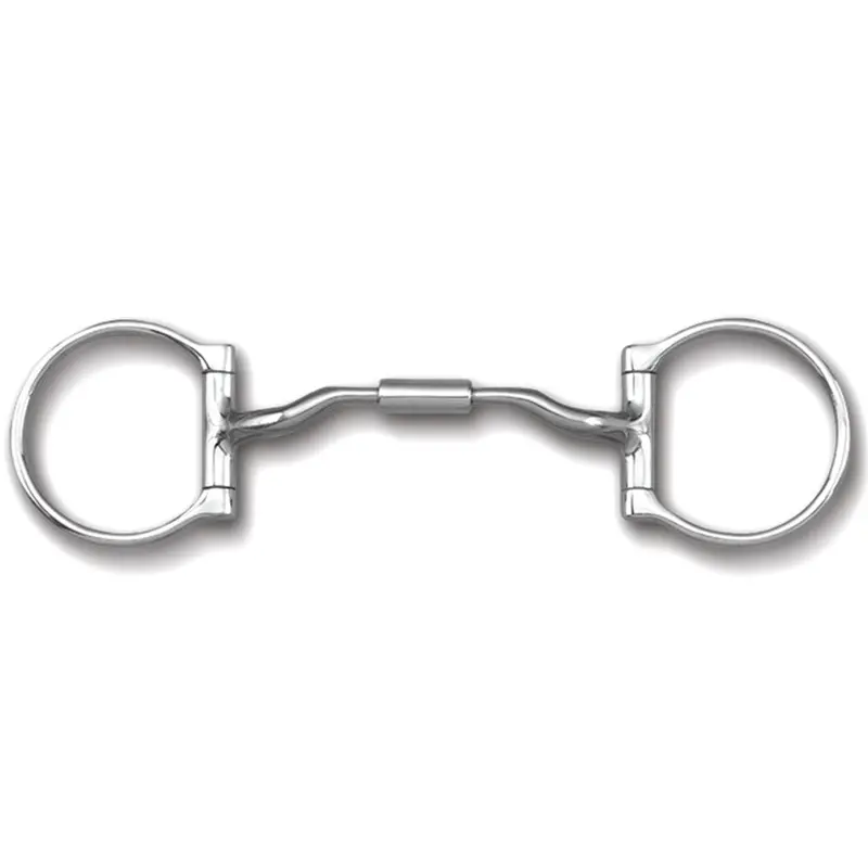 89-18045 Myler 5 Inch Western Dee Bit Sweet Iron Low Port Comfort Snaffle Mb 04 1