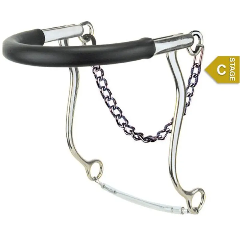953 Reinsman Mechanical Hackamore 8 Inch Cheeks 1
