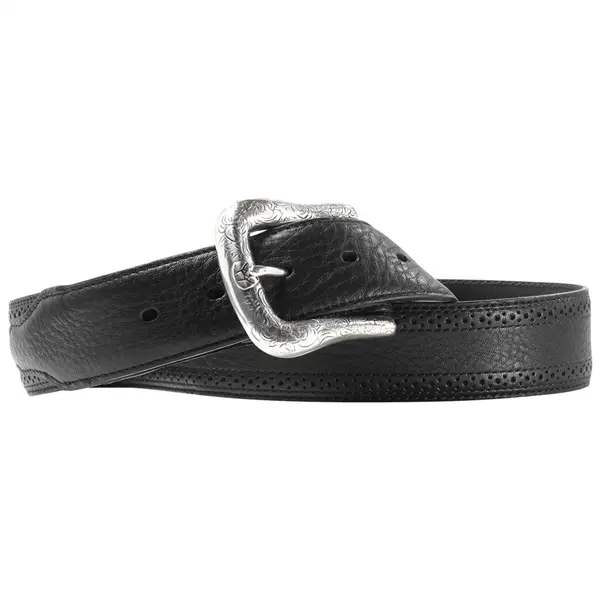 A10004353 Ariat Men's Western Basic Black Belt 1