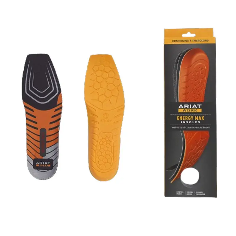 A10032203 Ariat Men's Energy Max Work Wide Square Toe Insole 1