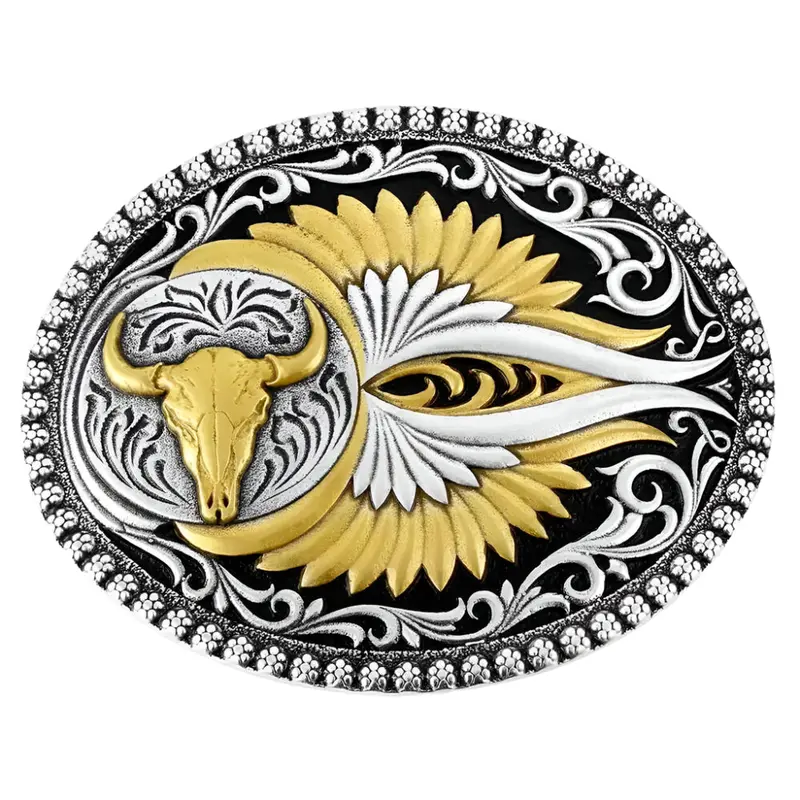 A1039p Montana Silversmiths Sturgis Buckle 1