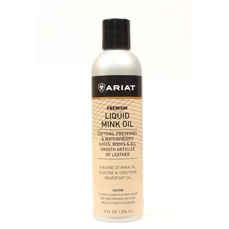 A27014 Ariat Liquid Mink Oil - 8 Oz 1