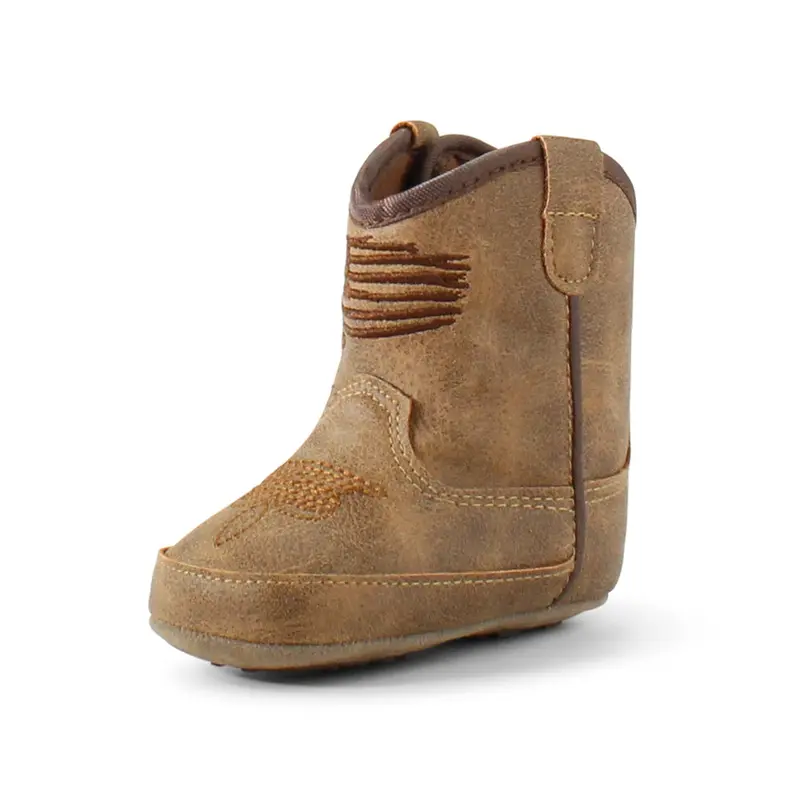 A442003002 Ariat Anthem Patriot Lil' Stompers Infant Boots - Brown 1