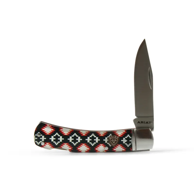 A710011297-L Ariat Smooth Blade Folding Knife 1