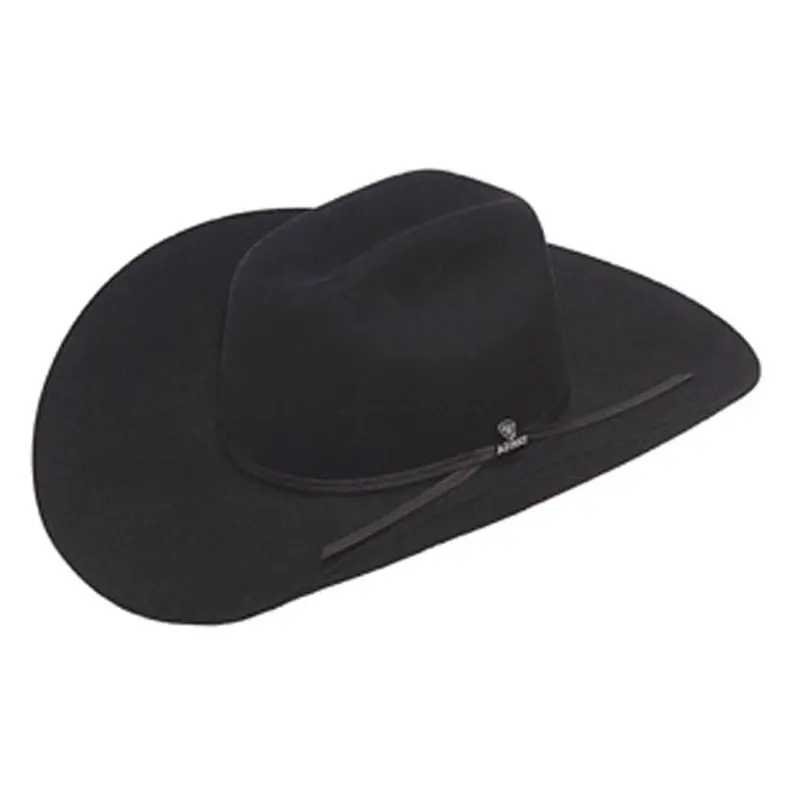 A7630401 Ariat 6X Cowboy Felt Hat - Black 1