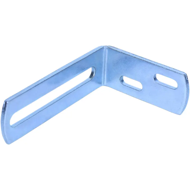 Ab280 50Mm X 6Mm Zinc Plated Steel Sliding Gate Bracket 1