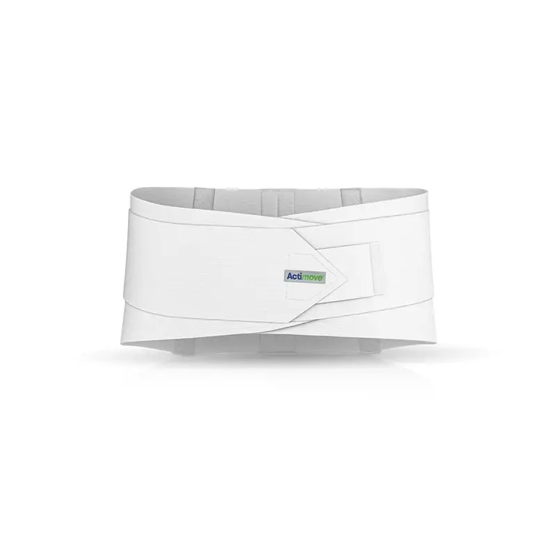 Actimove Professional Lumbar Sacral Support Comfort With Additional Support Belt 10", White 1