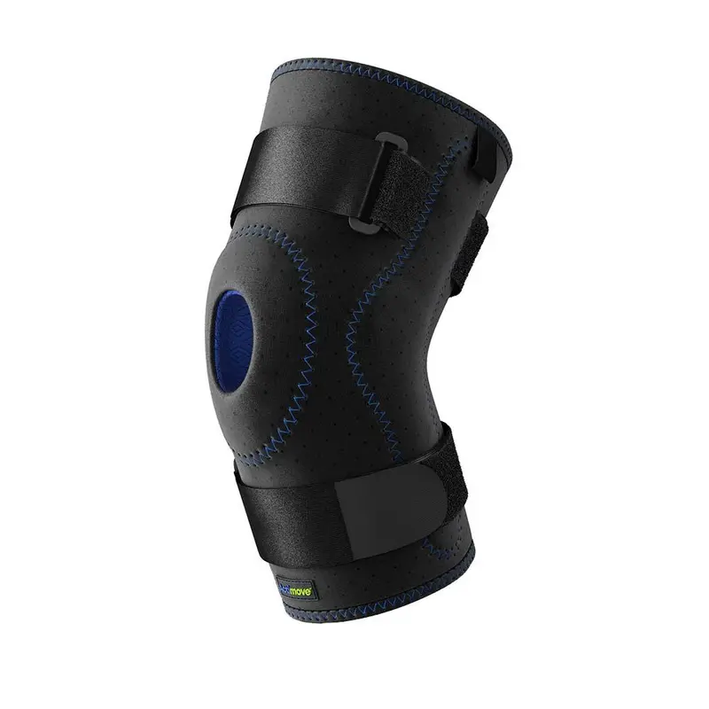 Actimove Sports Edition Knee Brace Adjustable Horseshoe, Simple Hinges, Condyle Pads, Black 1