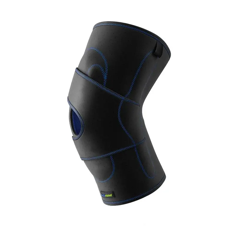 Actimove Sports Edition Knee Brace Lateral Support Simple Hinges, Condyle Pads J-Shaped Buttress, Black 1