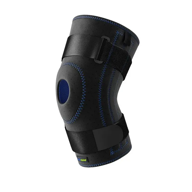 Actimove Sports Edition Knee Stabilizer, Adjustable, Horseshoe & Stays, Black 1