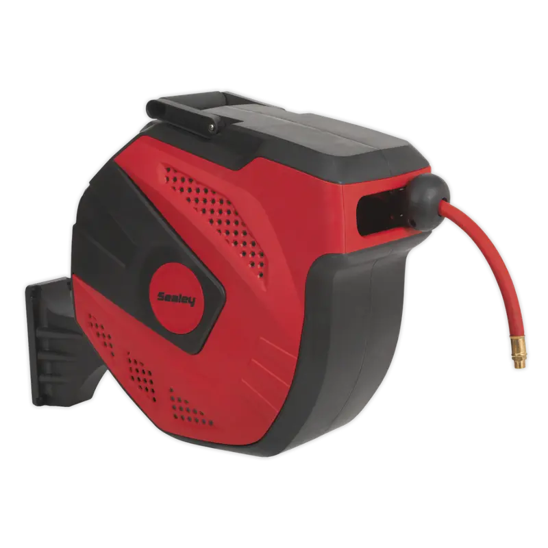 Air Hose Reel Auto Rewind Control 20Mtr Ø10mm Id - Rubber Hose 1