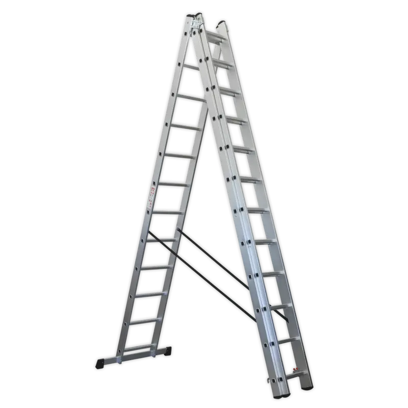 Aluminium Extension Combination Ladder 3X12 En 131 1