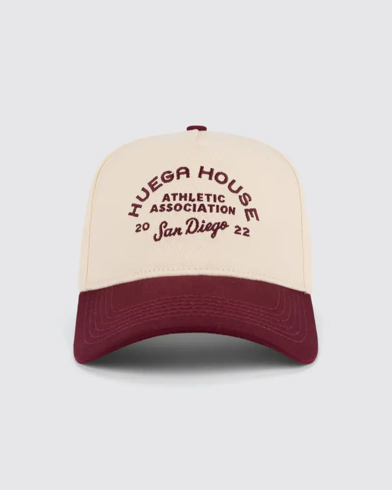 Athletic Association | Maroon & Natural Hat 1