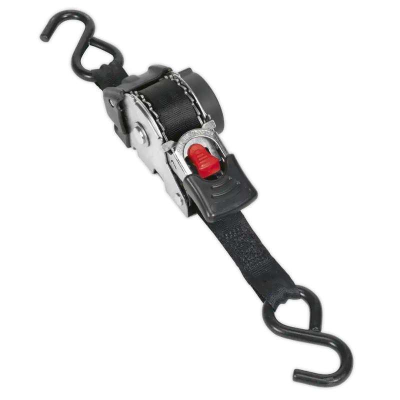 Auto Retractable Ratchet Tie Down 25Mm X 3Mtr 1