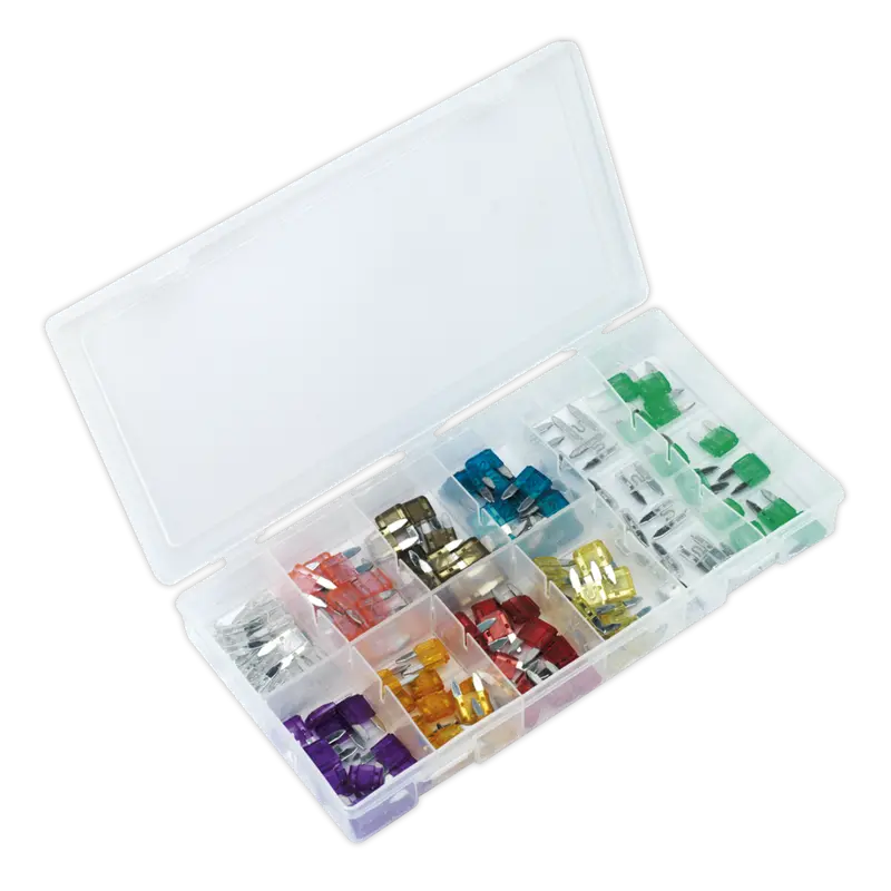 Automotive Mini Blade Fuse Assortment 100Pc 1