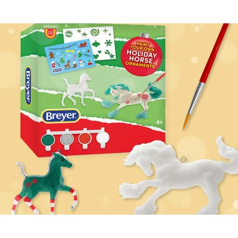 B-Hp-10326 Breyer Paint Your Own Holiday Horse Ornaments 1
