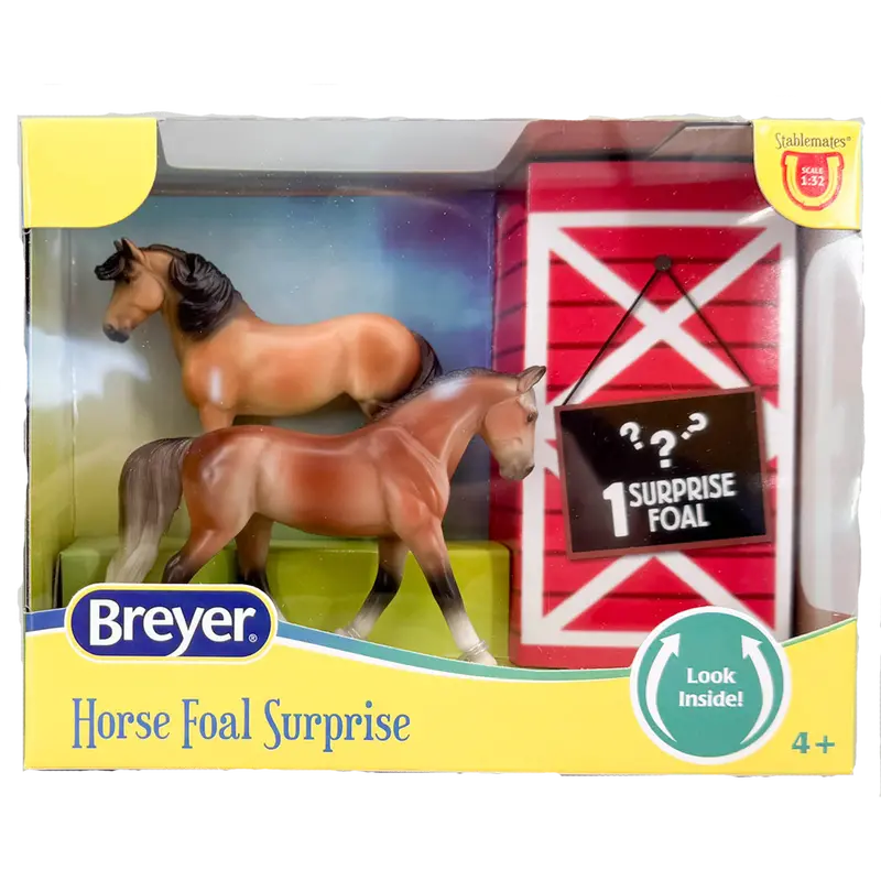B-Sm-10621 Breyer Horse & Foal Surprise Shimmering Sands Family 1