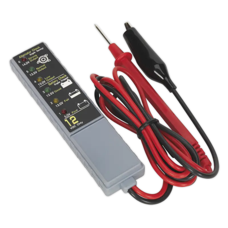 Battery-Alternator Tester 12V Led 1