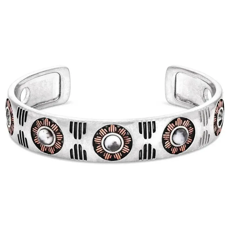 Bc6113 Montana Silversmiths Western Sands Cuff Bracelet 1