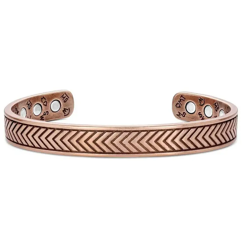 Bc6285 Montana Silversmiths Copperhead Cuff Bracelet 1