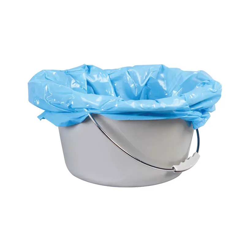Carex Commode Liner, Blue, 7 Per Package 1
