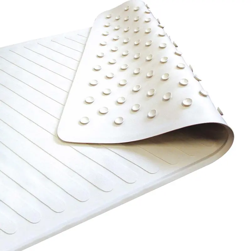 Carex Nonslip Bath Mat For Bathtubs, White 1