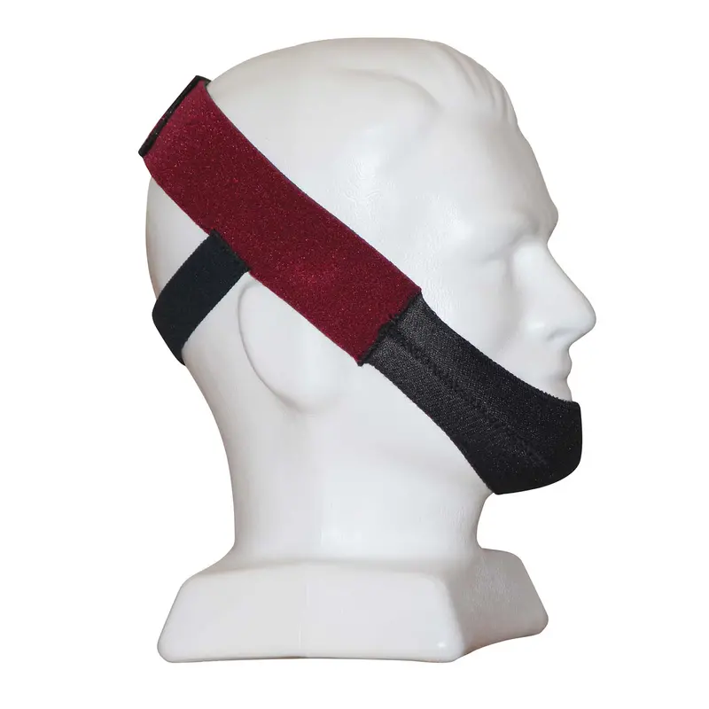 Carex Philips-Style Premium Chin Strap, Ruby Red 1