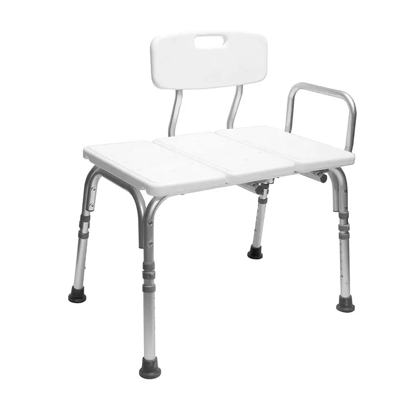 Carex Shower Transfer Bench, White 1