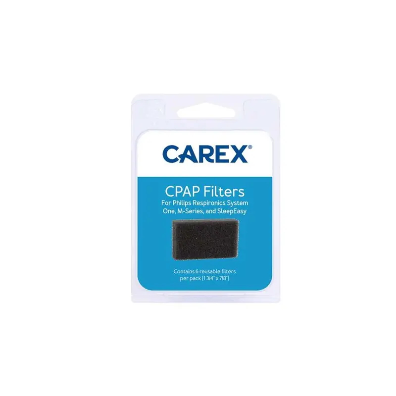 Carex System One/M-Series Foam Filter For Phillips (6 Per Pack) 1