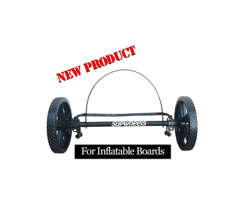 Carrier Isup - Evolution-X - Inflatable And Wide Paddle Boards Bike Trailer - Extended Axle 4