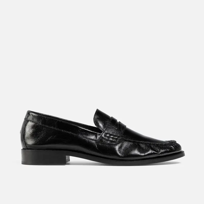 Cb Black Ruched Loafer - Men's 1