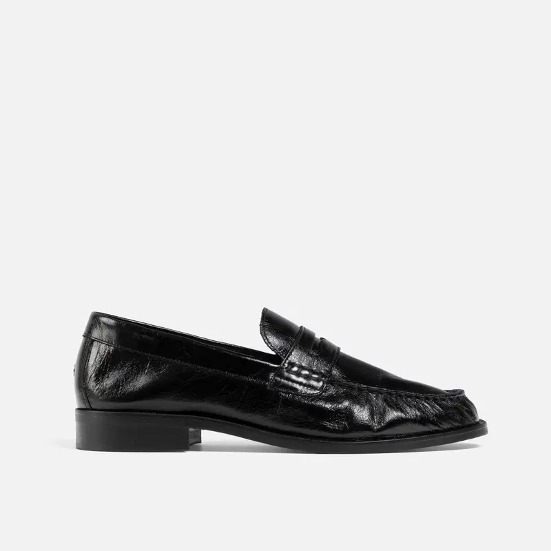 Cb Black Ruched Loafer - Women's 1
