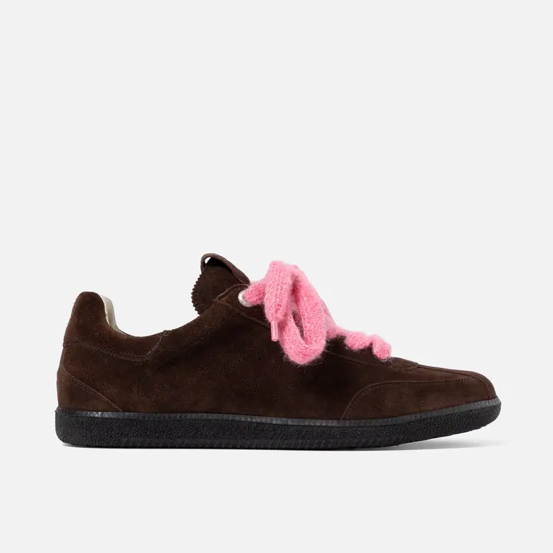 Cb Brown Suede Sneaker - Men's 1