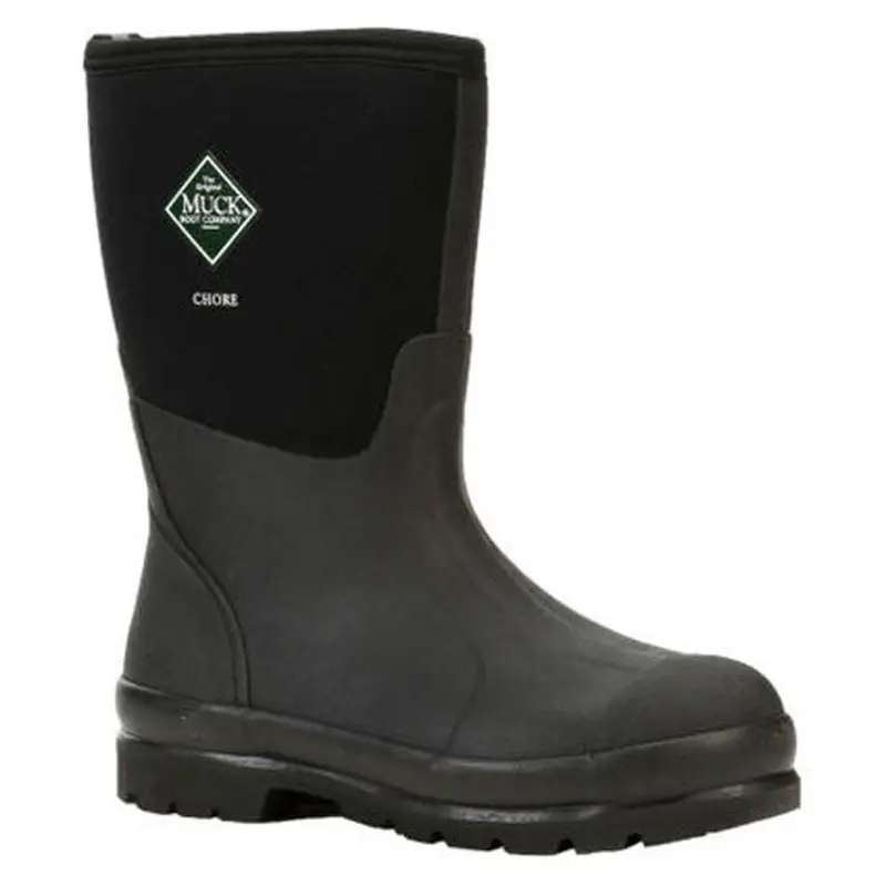 Chm000a Muck Boot Men's Chore Boot Mid - Black 1