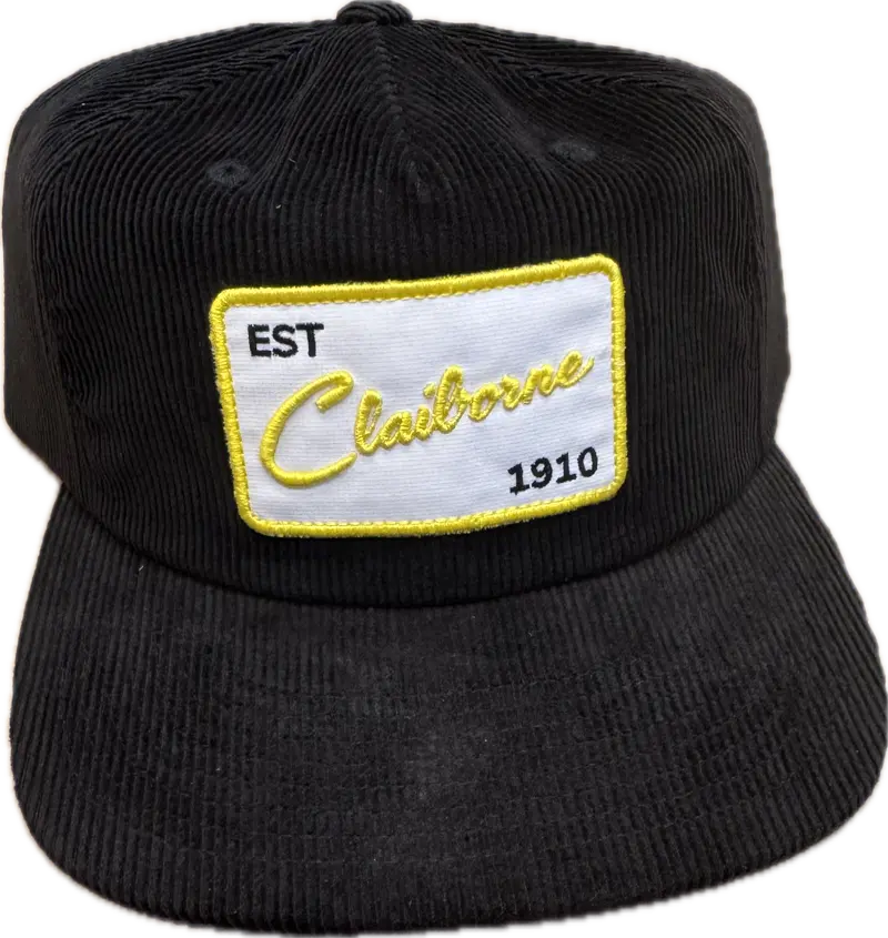 Claiborne 1910 Corduroy Patch Hat 1