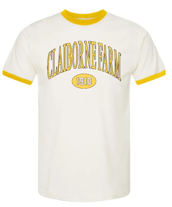 Claiborne Farm Vintage Ringer T-Shirt 1