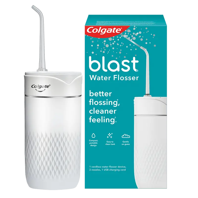 Colgate® White Blast Portable Water Flosser Rechargeable Each 1