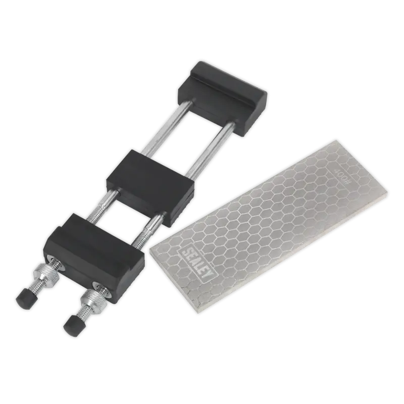 Combination Diamond Sharpening Whetstone With Adjustable Stone Holder 1