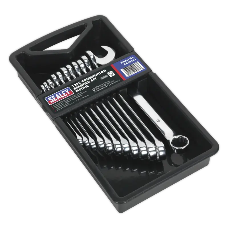 Combination Spanner Set 12Pc Metric 1