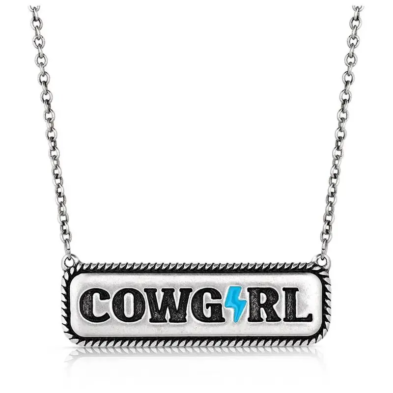 Cstnc5998 Montana Silversmiths Electric Cowgirl Necklace 1