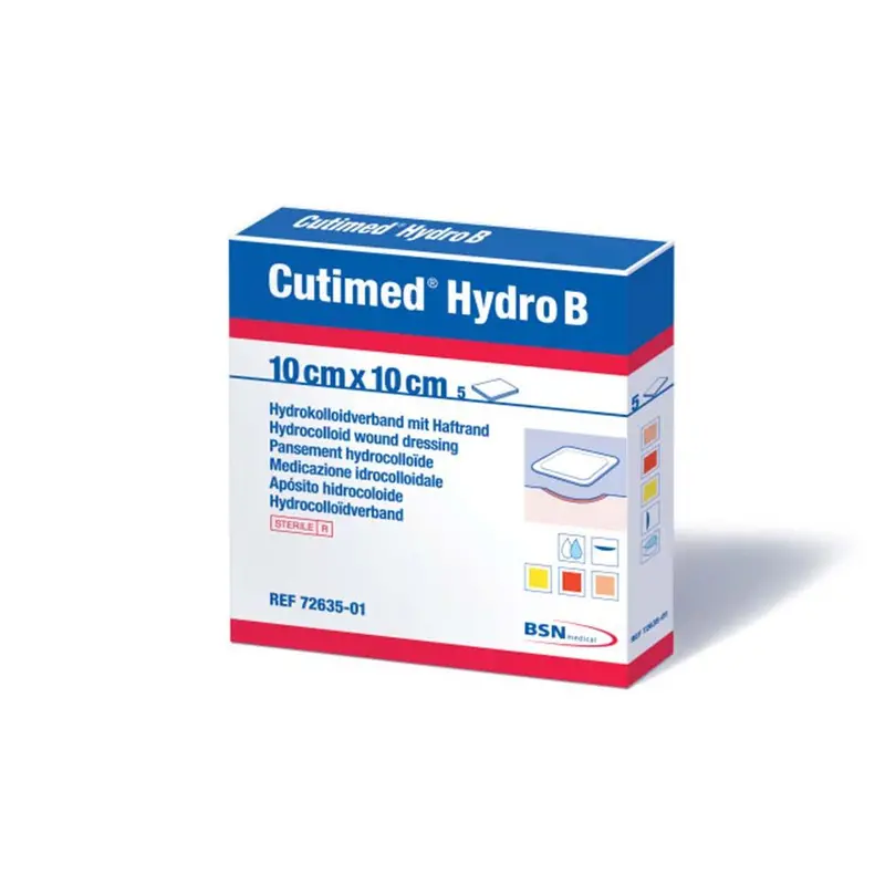 Cutimed Hydro Hydrocolloid Dressings Hydro B Sterile (3 Or 5 Per Box) 1