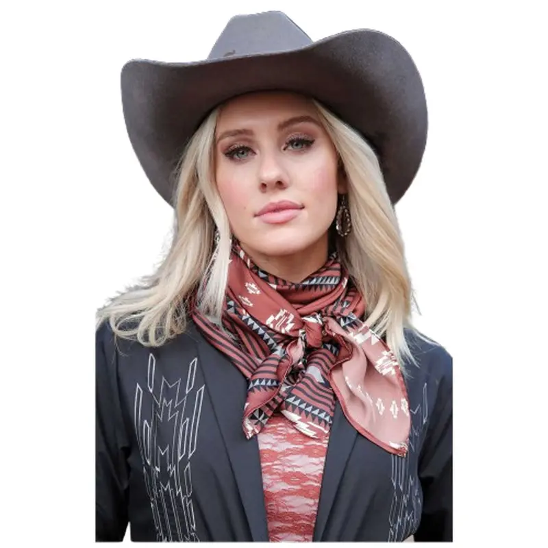 Cxx7207025 Cruel Girl Wild Rag - Brown Print 1