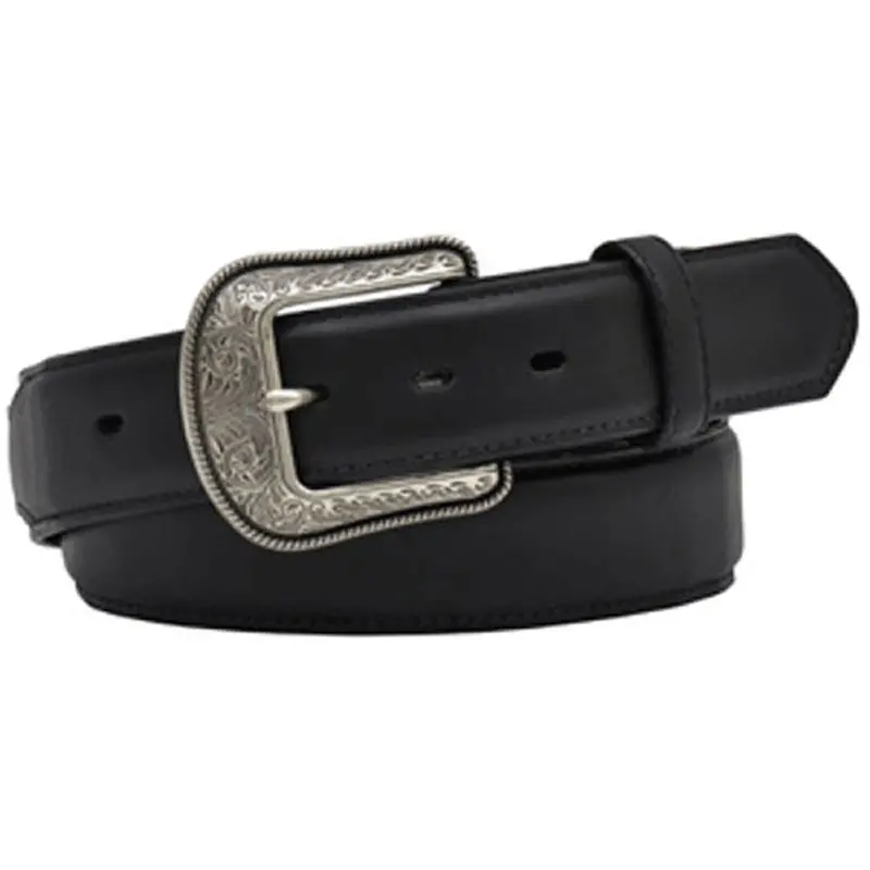 D1020 3D 1 Men's 1/2 Inch Black Western Basic Belt 1