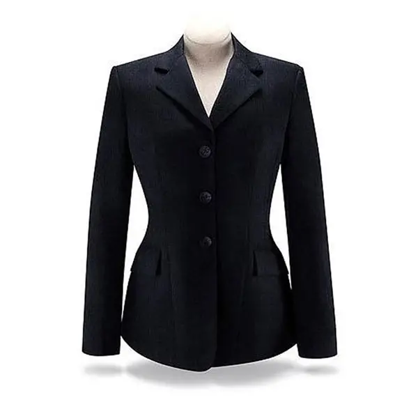 D8790 Rj Classics Ladies Saratoga Black Hunt Coat - Diamond Collection 1
