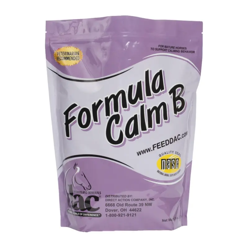Dac Formula Calm B Horse Calming Supplement - 5Lb 1